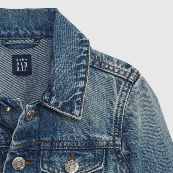 Baby Gap Boy’s Icon Denim Jacket - Picture 3 of 9